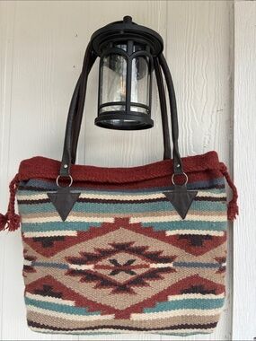 El Paso Saddle Blanket Company Aztec Tote Bag